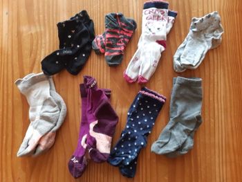 Lot de chaussettes et soquettes