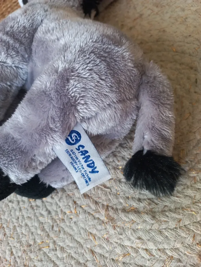 Joli doudou peluche âne - photo numéro 2