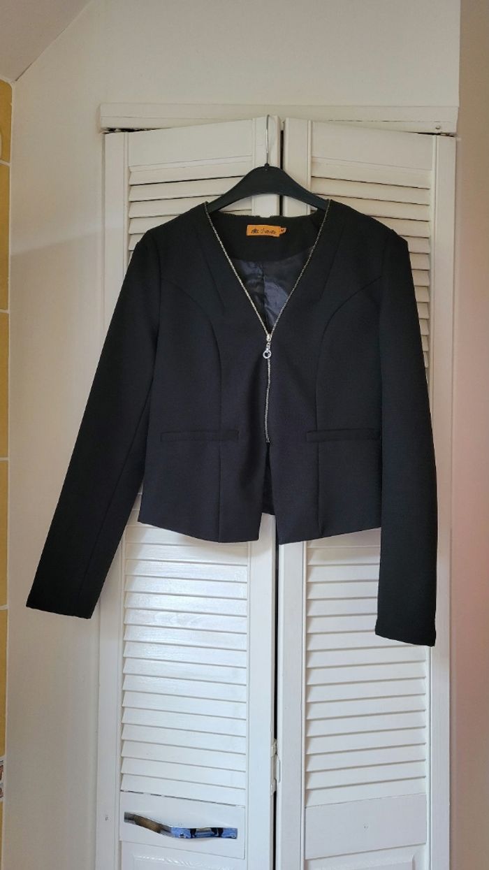Veste noire - photo numéro 4