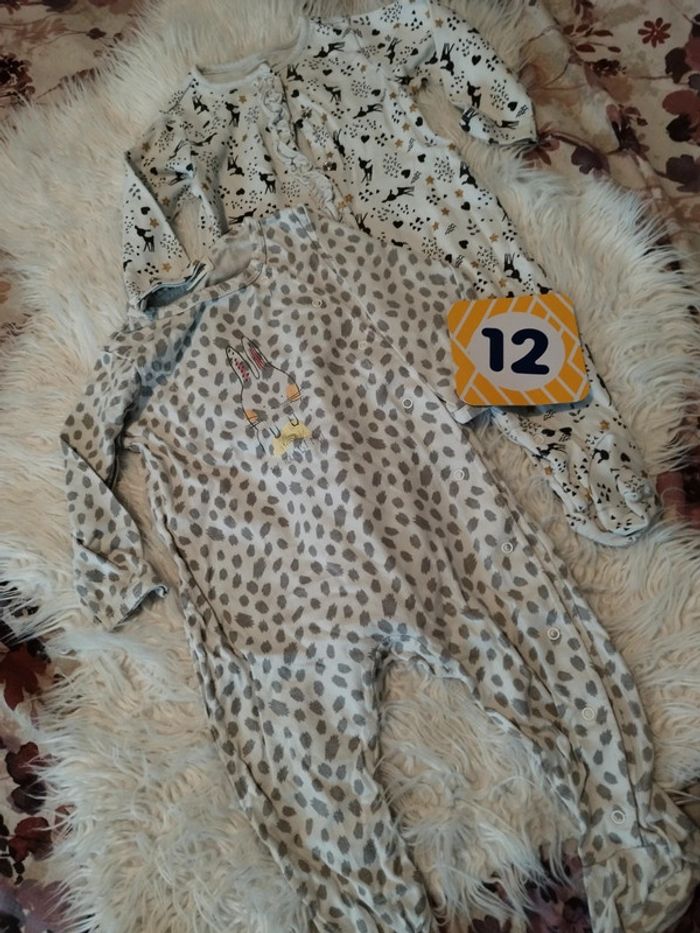 Lot de 2 pyjamas