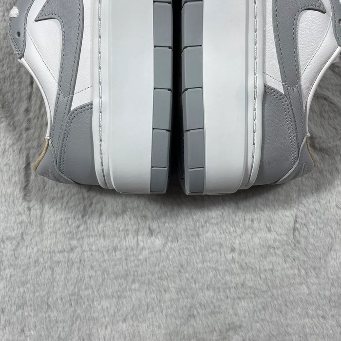 Nike Air Jordan 1 Elevate Low « White Wolf Grey White » pointure 43 - photo numéro 9