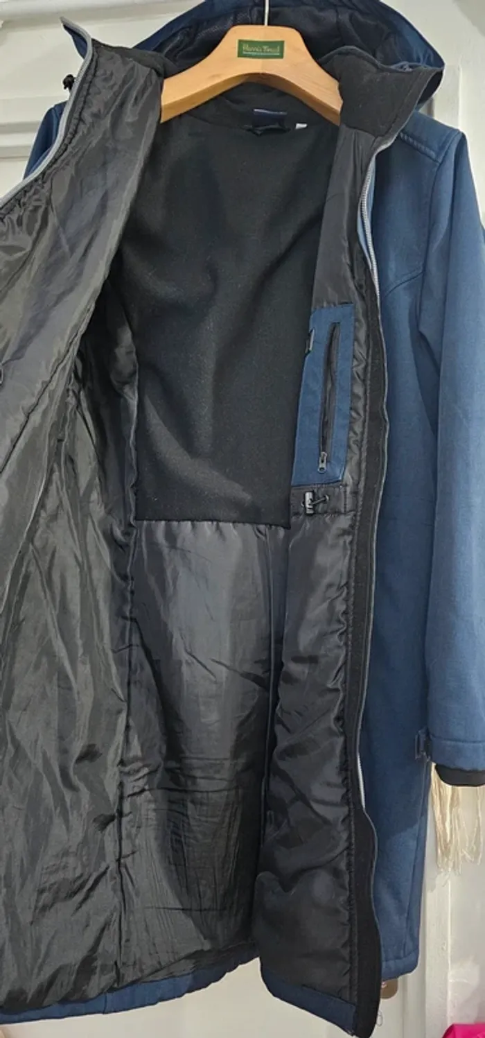 Manteau Caban Hiver Déperlant Adventure Line Taille 44 - photo numéro 2