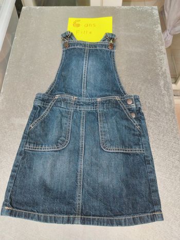 Robe salopette jean 6 ans fille Kiabi