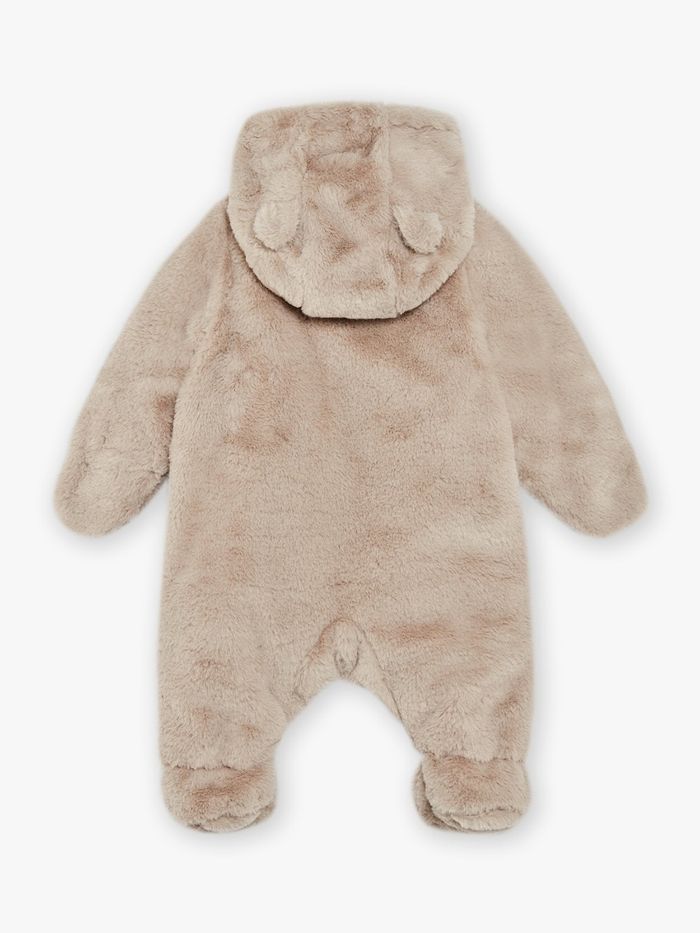 Combi-pilote en fourrure synthétique beige - photo numéro 3