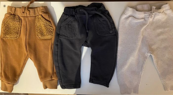 Lot 3 pantalons Tape à l’œil 12 mois