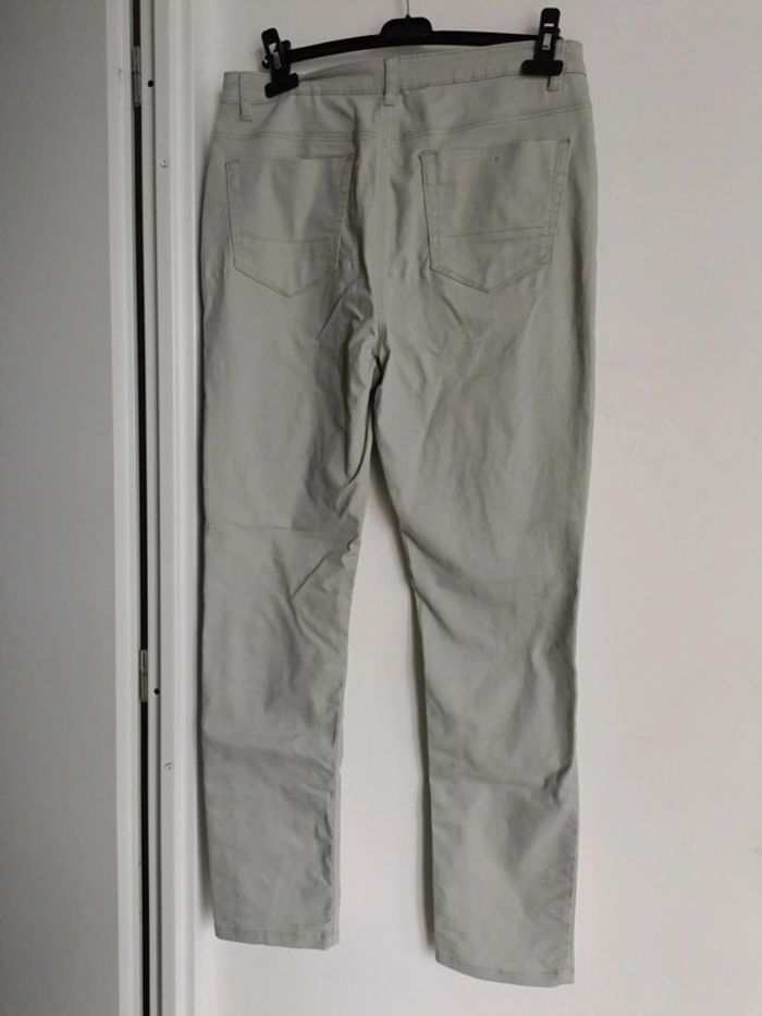 Pantalon droit femme vert clair Gémo Taille 42 – Très bon état - photo numéro 5