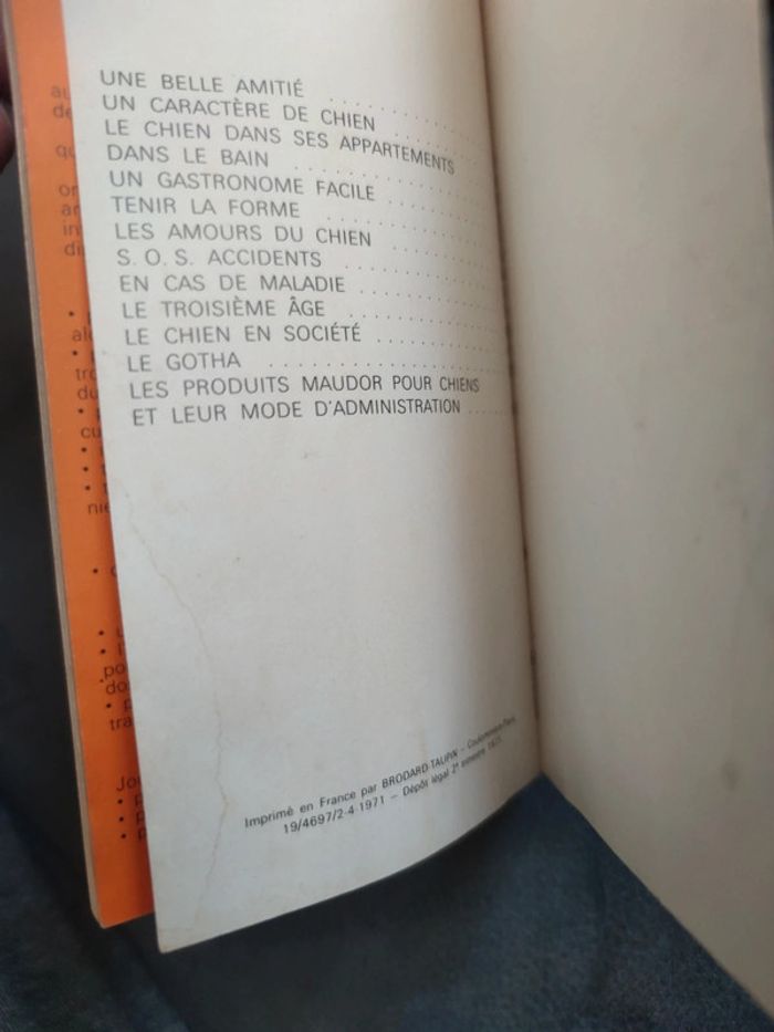 Livre ancien vintage manuel j'élève mon chien - photo numéro 3