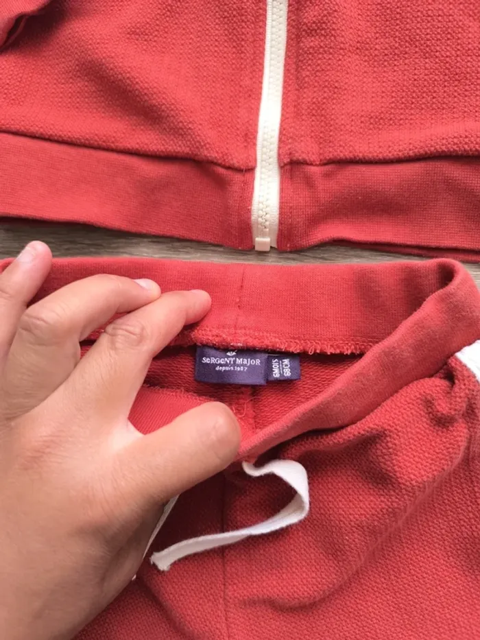 Ensemble jogging 6 mois légumes mignon sergent major - photo numéro 4