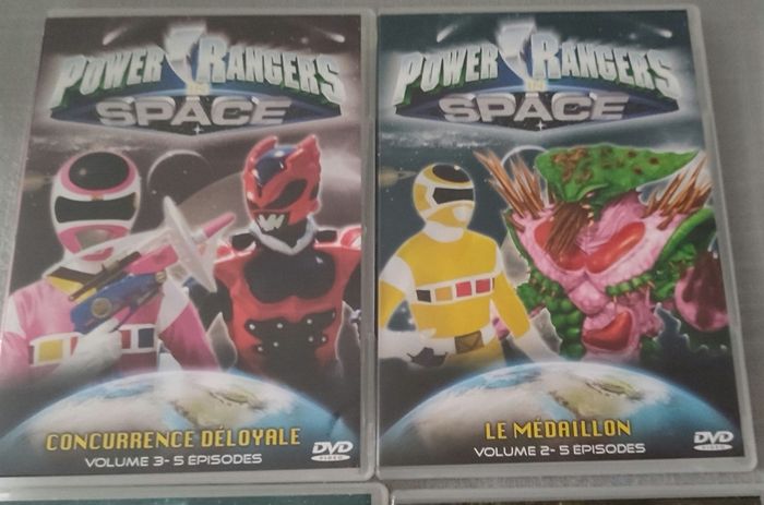 Lot DVD powers rangers space - photo numéro 3