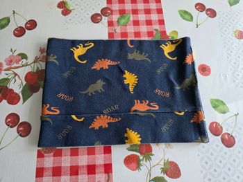 CACHE COU GARÇON 👦 MOTIFS DINOSAURES