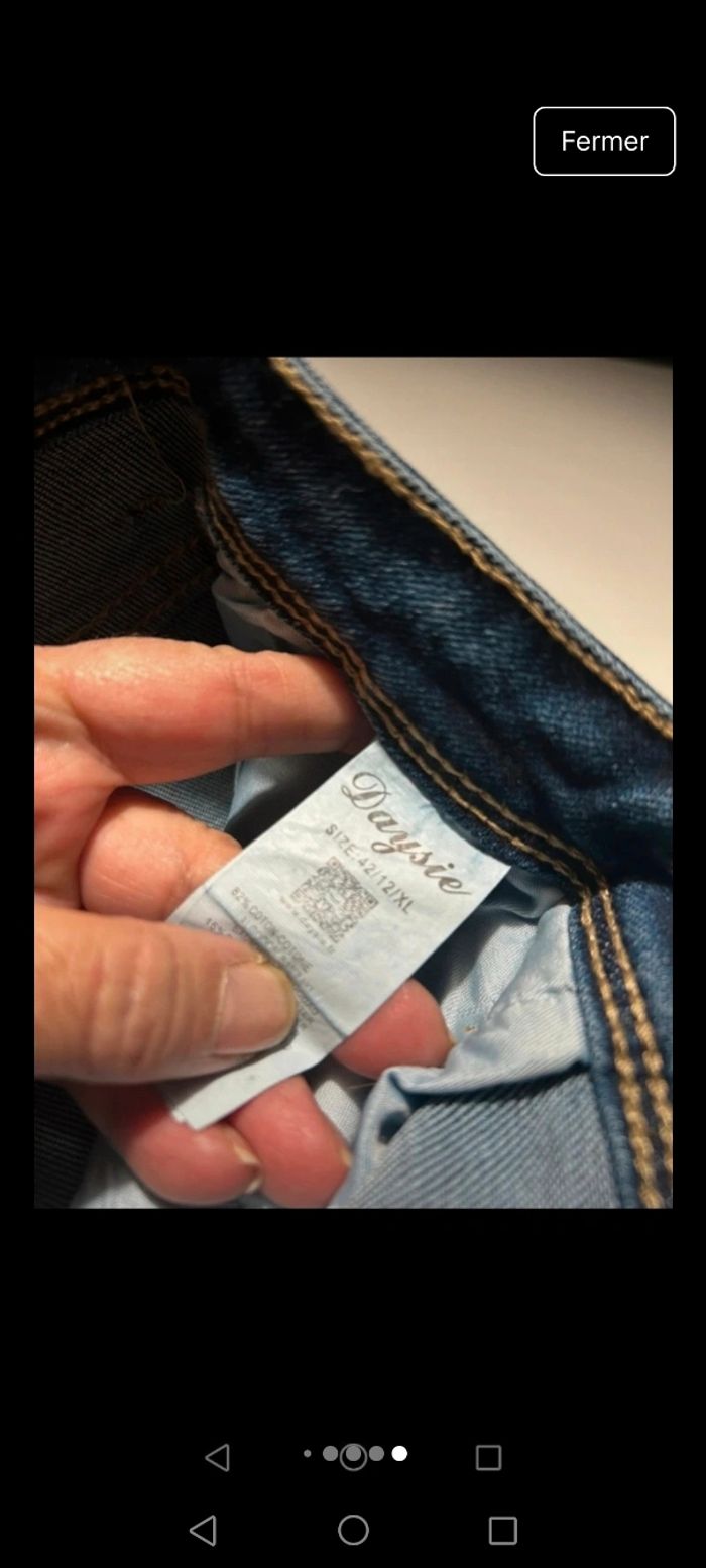 Jeans Élastique neuf - photo numéro 9