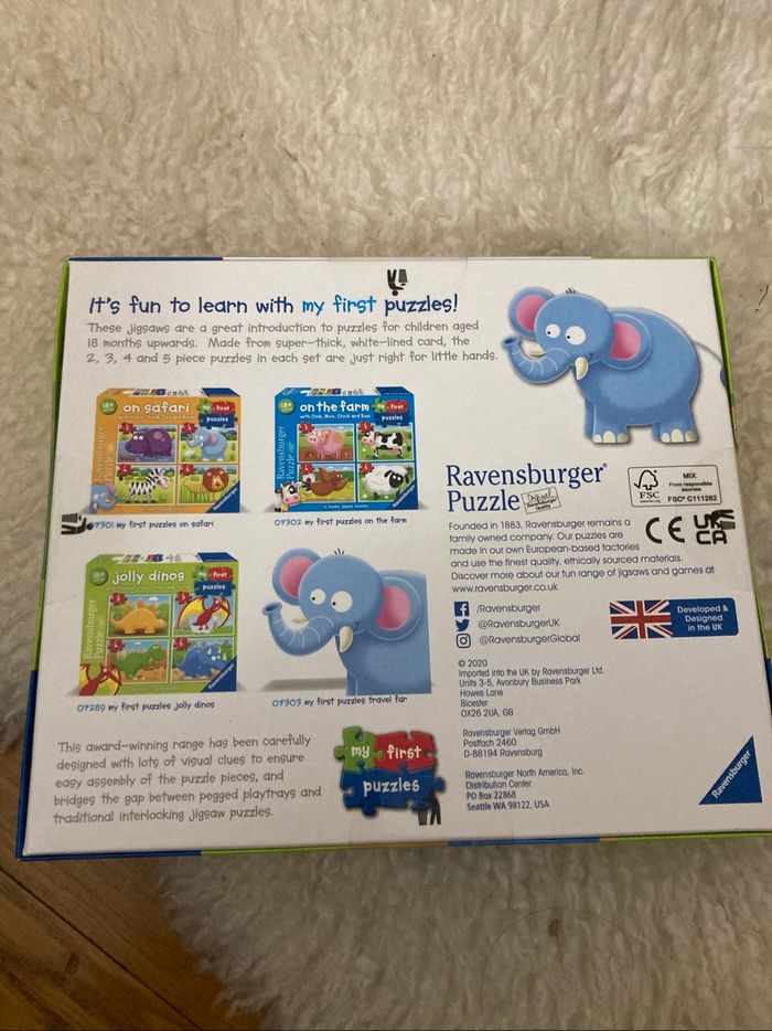 Puzzle dinosaures 18 mois - photo numéro 4