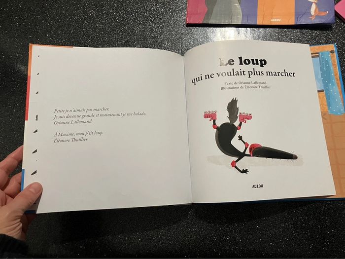 Livre Le loup qui ne voulait plus marcher - photo numéro 8