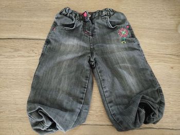 Pantalon jean bouffant
