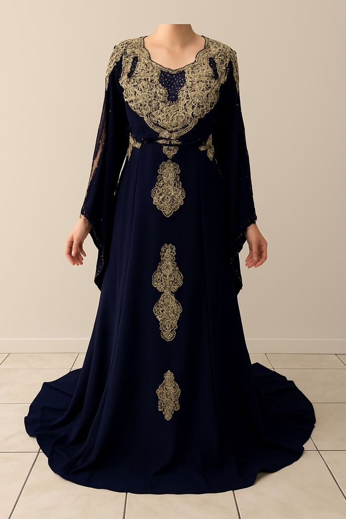 Robe de mariée bleue /Bindalli