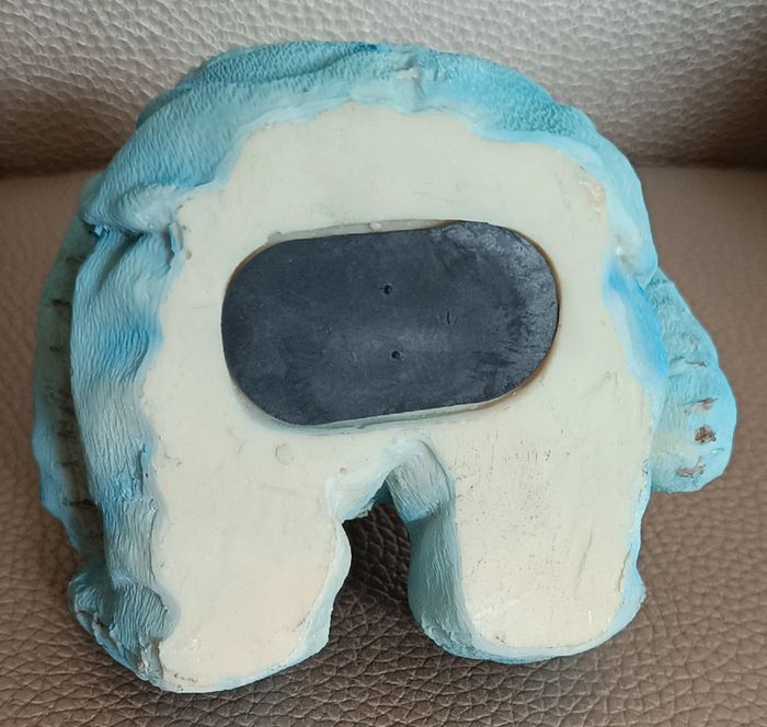 Tirelire vintage ours bleu - photo numéro 4