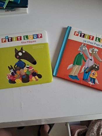 Lot 2 livres ptit loup