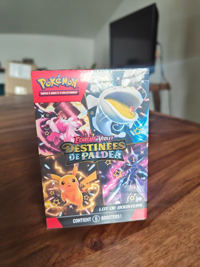 Bundle cartes pokémon destinées de paldea ev4.5