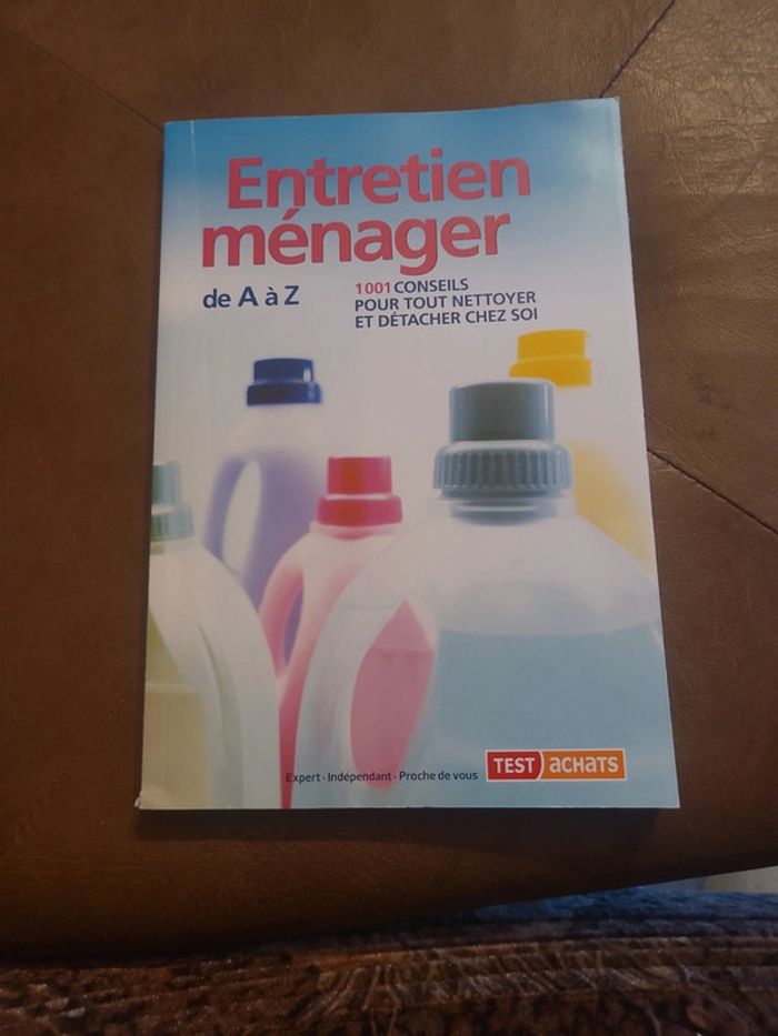 Entretien ménager de a à z
