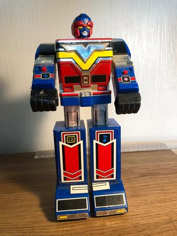 Bandai 1990 sentai robot shogun fiveman robot