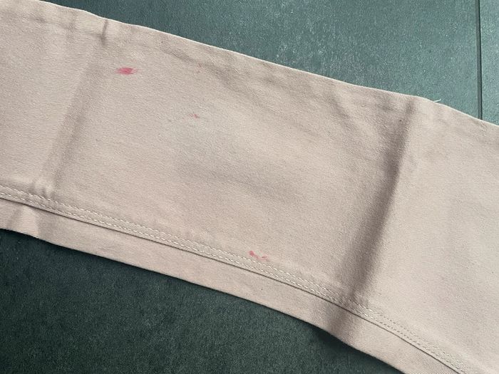 Pantalon jean vieux rose Vertbaudet 10 ans - photo numéro 2