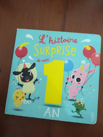 Livre l'histoire surprise de mes 1an