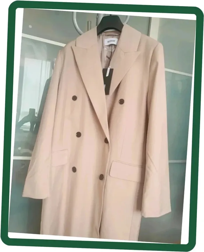 Manteau/pardessus long femme Weekday T/38 - photo numéro 3