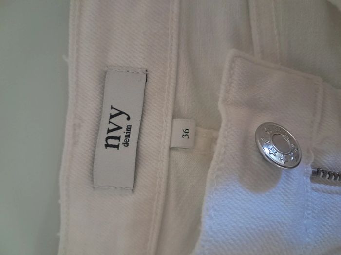 NVY jean été blanc en excellent état - photo numéro 10