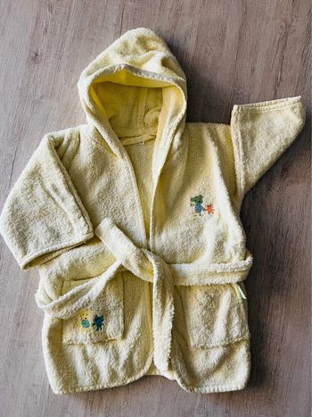 Peignoir bébé mixte tex