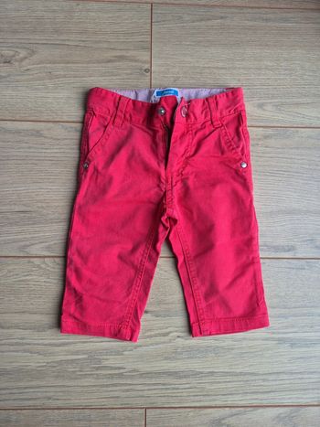 Pantalon rouge jacadi