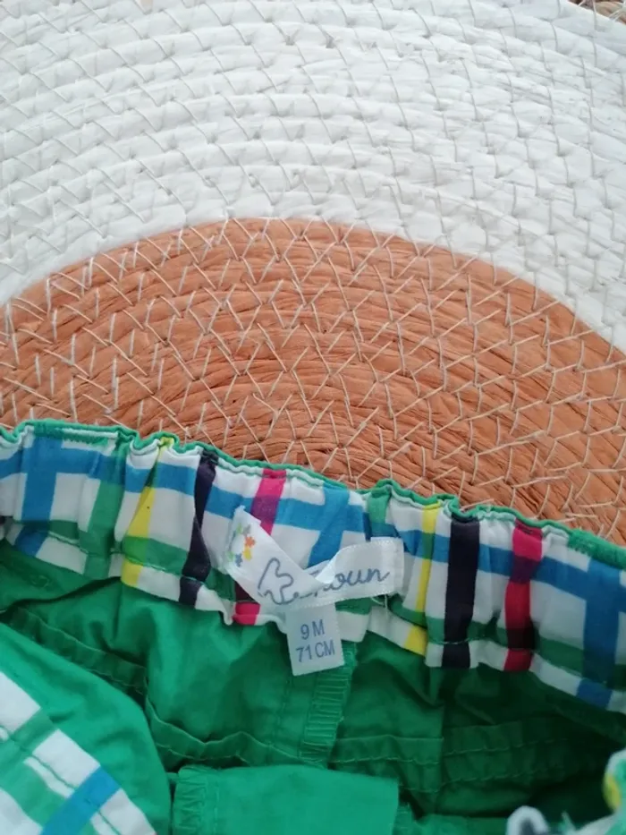 Lot de deux shorts - 9 mois - photo numéro 3