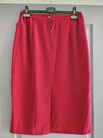 Jupe midi femme - Taille 48 / 4XL - Rouge