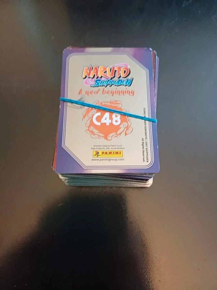 Cartes à collectionner naruto New beginning panini