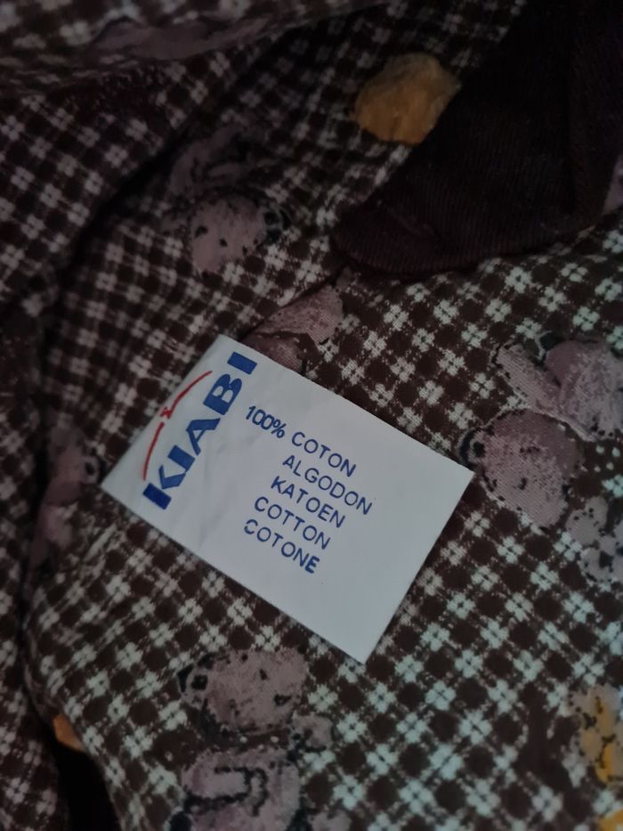 salopette marron vintage Kiabi garçon 2/3 ans - photo numéro 3