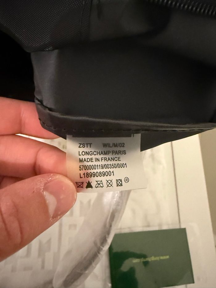 Sac Longchamp Noir Taille L - photo numéro 5