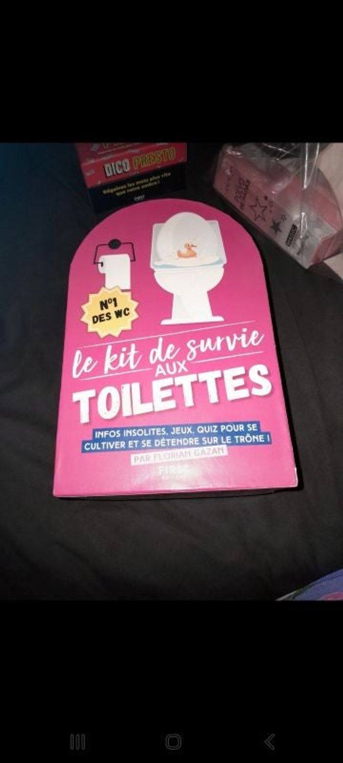 Kit de survie toilette