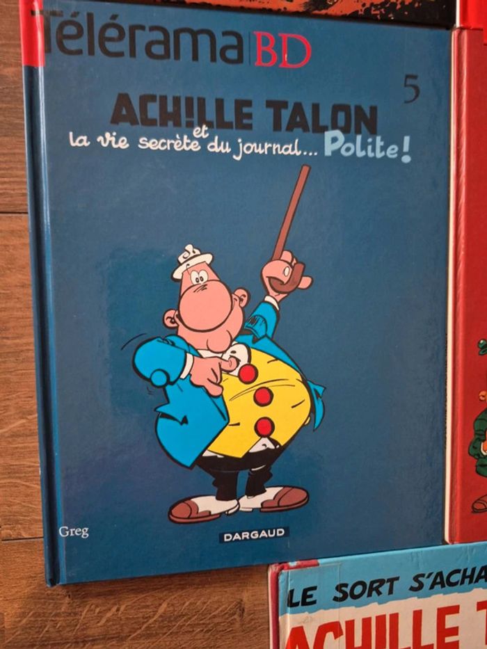 Lot de 5 bandes dessinées Achille Talon - photo numéro 4