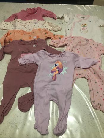 Lot pyjamas fille été 3 mois