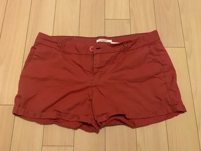Short rouge Camaïeu