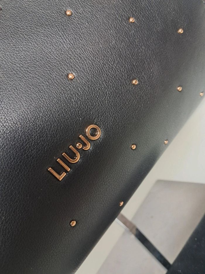 Liu Jo grand sac à main noir à bandoulière - photo numéro 5