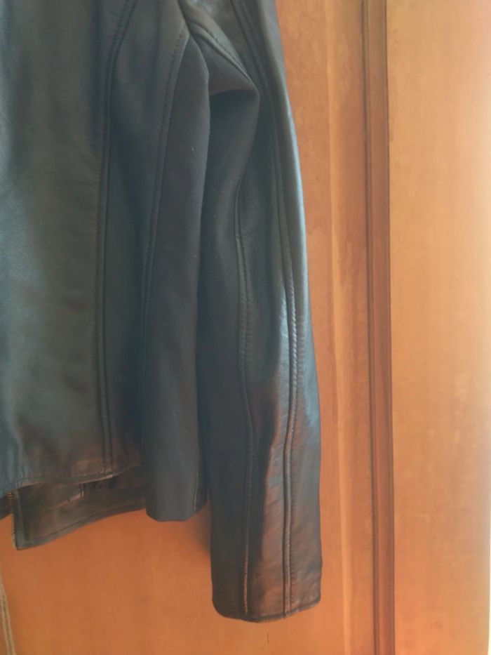 Veste en cuir neuve taille 40 - photo numéro 6