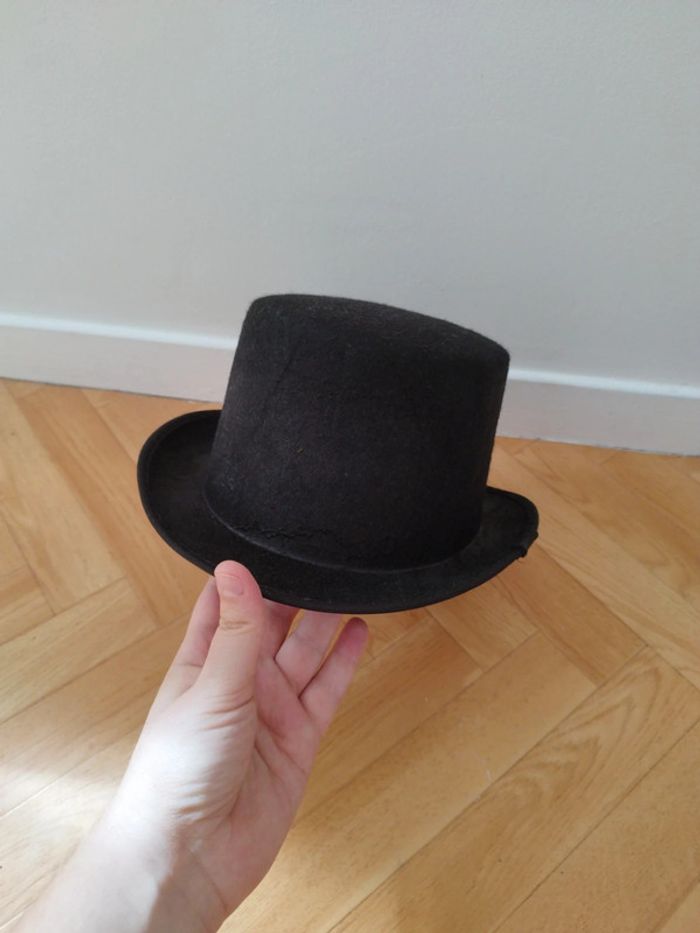 Chapeau noir déguisement - photo numéro 3
