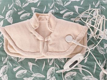 Coussin cervical chauffant