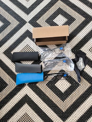 Lot de 3 lunettes de lecture +2,5 neuve