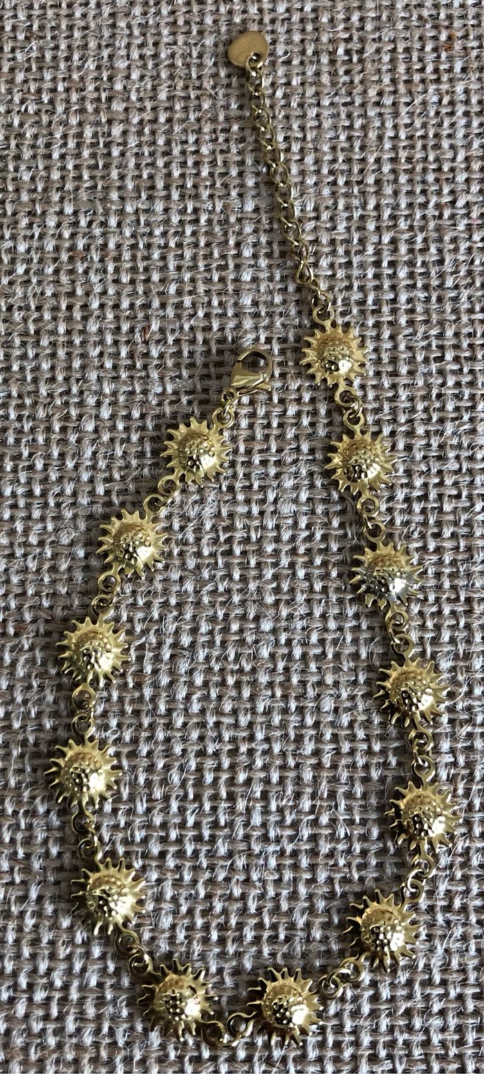 Bracelet cheville soleil