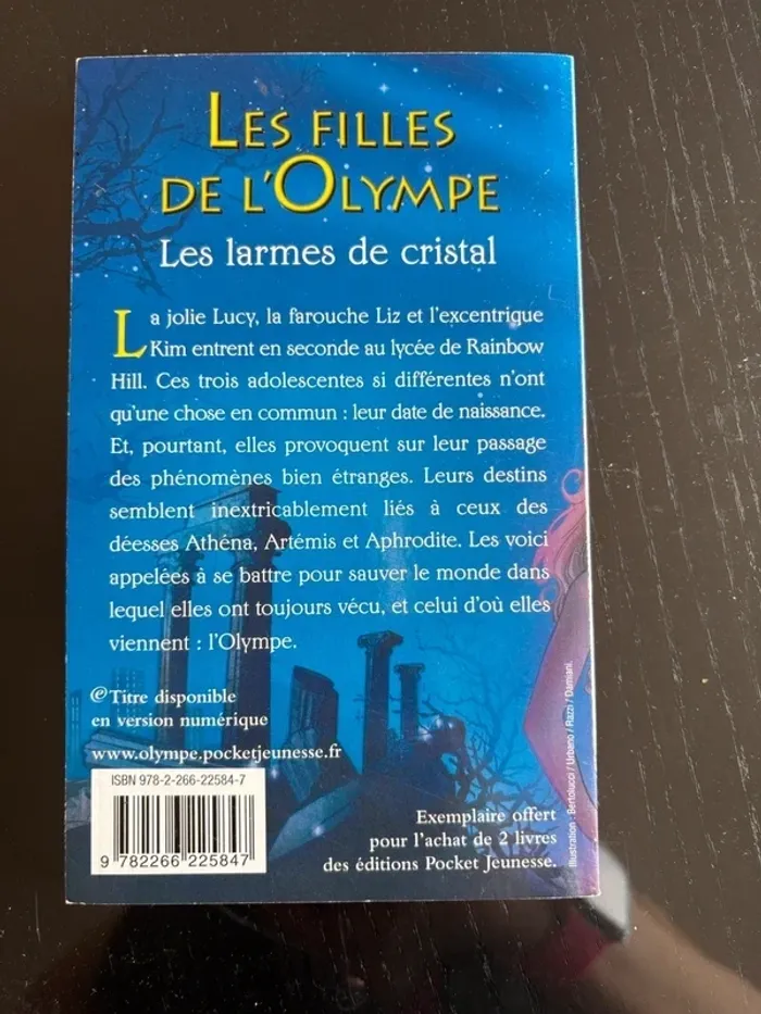 Les filles de l’olympe les larmes de cristal - photo numéro 2