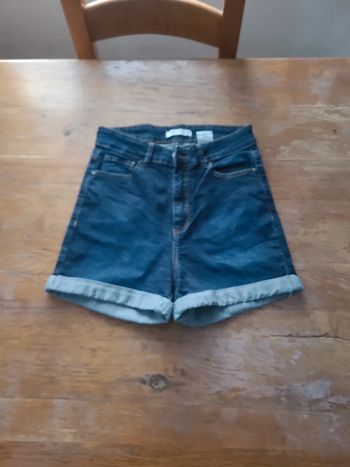 Short en jeans