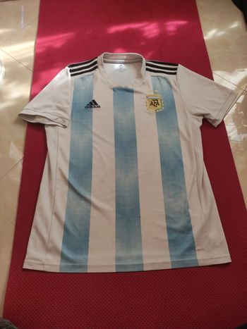 Maillot de foot Argentine, Adidas Authentique Officiel taille Adulte M
