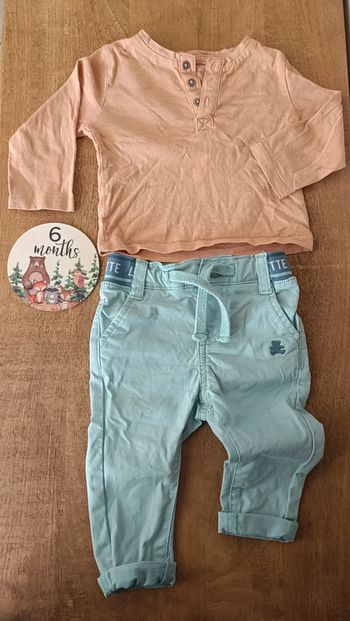 Ensemble bébé garçon 6mois