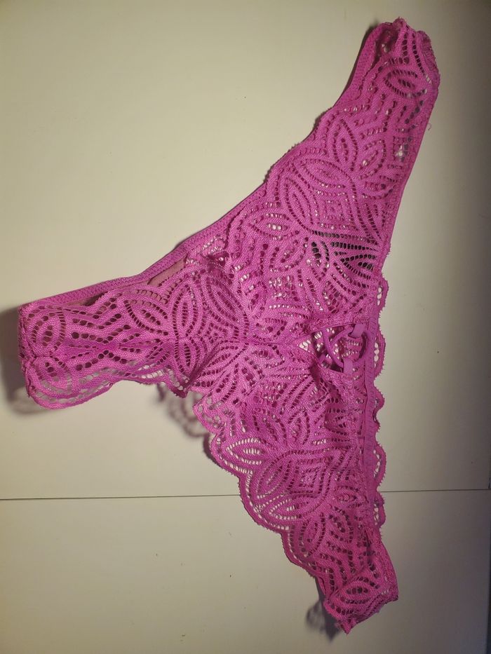 Culotte Tanga rose taille M undiz - photo numéro 3